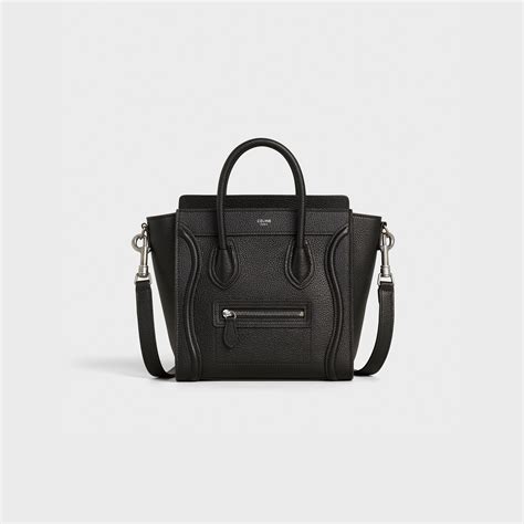 luggage celine|NANO LUGGAGE BAG IN DRUMMED CALFSKIN .